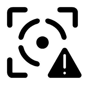 Motion Sensor Urgent Icon from Rounded Line - Material Symbols Set