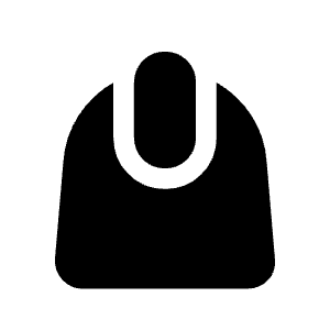 Nest Cam Stand Fill Icon from Rounded Fill - Material Symbols Set