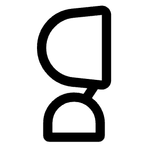 Nest Cam Wired Stand Icon from Outlined Line - Material Symbols Set