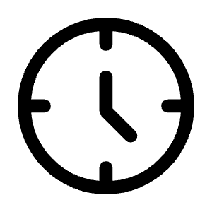 Nest Clock Farsight Analog Icon from Rounded Line - Material Symbols Set
