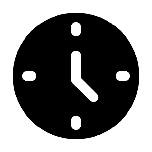 Nest Clock Farsight Analog Fill Icon from Rounded Fill - Material Symbols Set