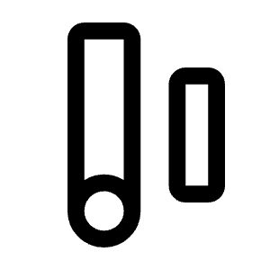 Nest Detect Icon from Rounded Line - Material Symbols Set