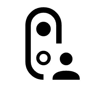 Nest Doorbell Visitor Icon from Outlined Line - Material Symbols Set