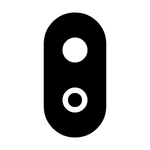 Nest Hello Doorbell Fill Icon from Sharp Fill - Material Symbols Set