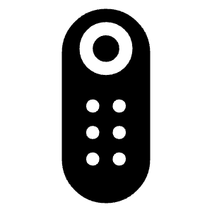 Nest Remote Fill Icon from Rounded Fill - Material Symbols Set