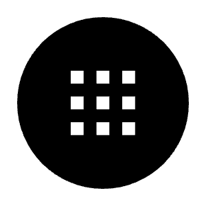 Nest Secure Alarm Fill Icon from Sharp Fill - Material Symbols Set
