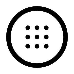 Nest Secure Alarm Icon from Outlined Line - Material Symbols Set