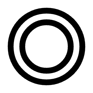 Nest Thermostat Gen 3 Fill Icon from Rounded Fill - Material Symbols Set