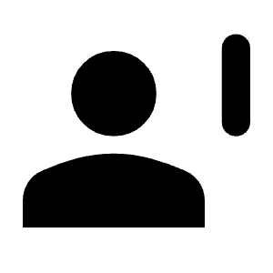 Nest Wake On Approach Fill Icon from Rounded Fill - Material Symbols Set