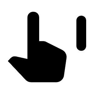 Nest Wake On Press Fill Icon from Outlined Fill - Material Symbols Set