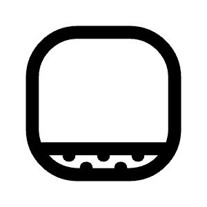 Nest Wifi Point Icon from Outlined Line - Material Symbols Set