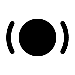 Sensors Krx Fill Icon from Rounded Fill - Material Symbols Set