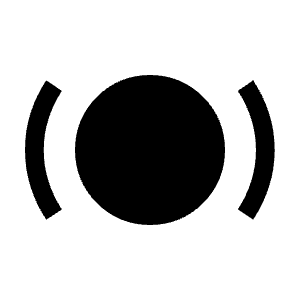 Sensors Krx Fill Icon from Sharp Fill - Material Symbols Set