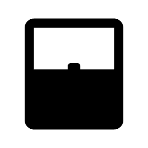 Window Open Icon from Rounded Line - Material Symbols Set