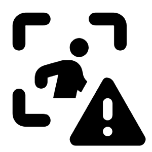 Zone Person Urgent Icon from Rounded Line - Material Pro Free Set