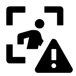 Zone Person Urgent Fill Icon from Outlined Fill - Streamline Material Free Set