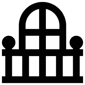 Balcony Icon from Atlas Line Set