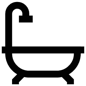 Bathtub Icon from Atlas Line Set