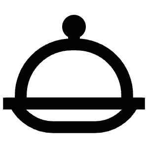 Cloche Cover Icon from Atlas Line Set