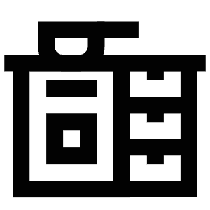 Cooking Station Icon from Atlas Line Set