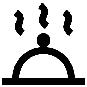 Hot Food Icon from Atlas Line Set