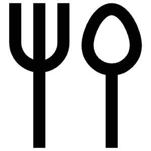 Meal Restaurant Icon from Atlas Line Set