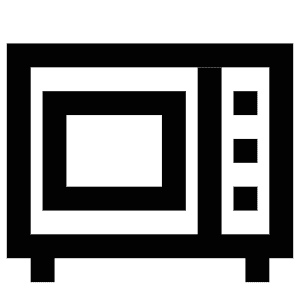 Microwave Icon from Atlas Line Set