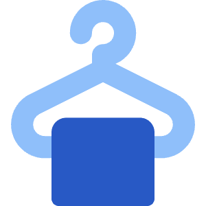 Dry Cleaning Icon from Core Flat Set