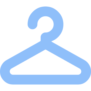 Hanger Icon from Core Flat Set