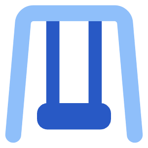 Pool Swing Icon from Core Flat Set