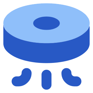 Robot Vacuum Icon from Core Flat Set