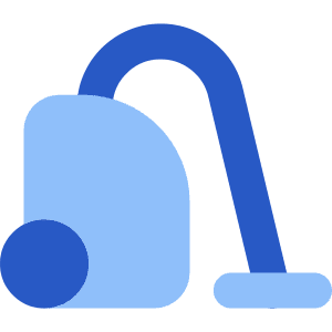 Vacuum Cleaner Icon from Core Flat Set