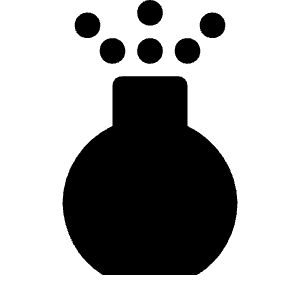 Air Freshener Fill Icon from Sharp Fill - Material Symbols Set