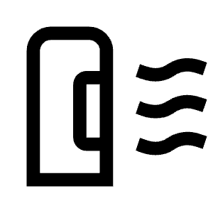 Air Purifier Gen Icon from Sharp Line - Material Symbols Set