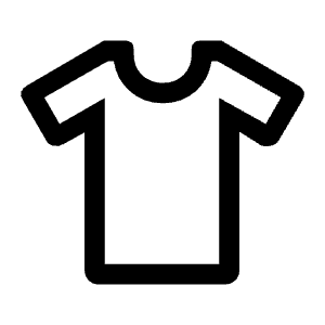 Apparel Icon from Outlined Line - Material Symbols Set