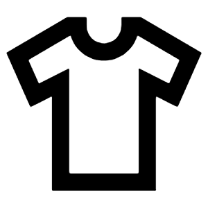 Apparel Icon from Sharp Line - Streamline Material Free Set