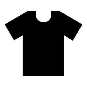 Apparel Fill Icon from Sharp Fill - Material Symbols Set