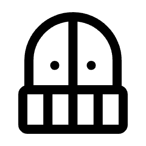 Balcony Icon from Rounded Line - Material Symbols Set