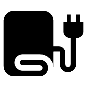 Blanket Fill Icon from Sharp Fill - Material Symbols Set