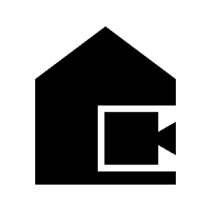 Camera Outdoor Fill Icon from Sharp Fill - Material Symbols Set