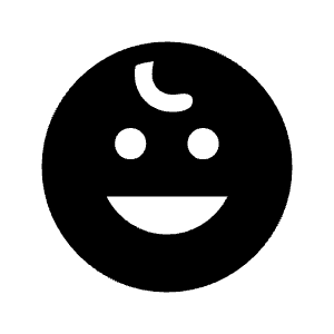 Child Care Fill Icon from Outlined Fill - Material Symbols Set