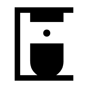 Coffee Maker Fill Icon from Sharp Fill - Material Symbols Set