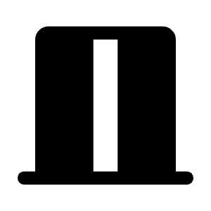 Curtains Closed Fill Icon from Rounded Fill - Material Symbols Set