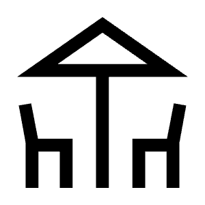 Deck Icon from Sharp Line - Material Symbols Set