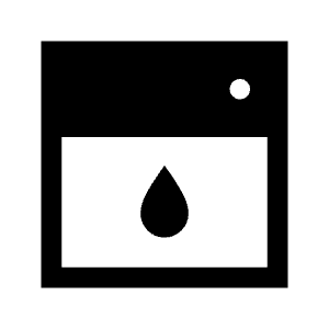 Dishwasher Fill Icon from Sharp Fill - Material Symbols Set