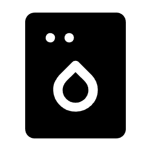 Dishwasher Gen Fill Icon from Rounded Fill - Material Symbols Set