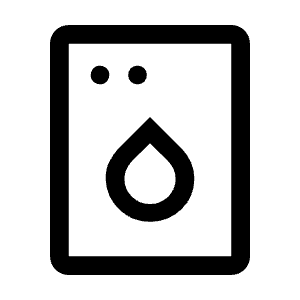 Dishwasher Gen Icon from Outlined Line - Material Symbols Set