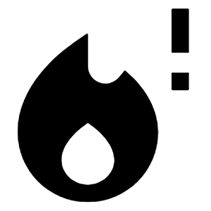 Emergency Heat Fill Icon from Sharp Fill - Streamline Material Free Set