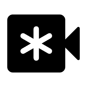 Emergency Recording Fill Icon from Rounded Fill - Material Symbols Set