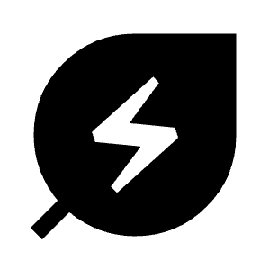 Energy Savings Leaf Fill Icon from Sharp Fill - Material Symbols Set